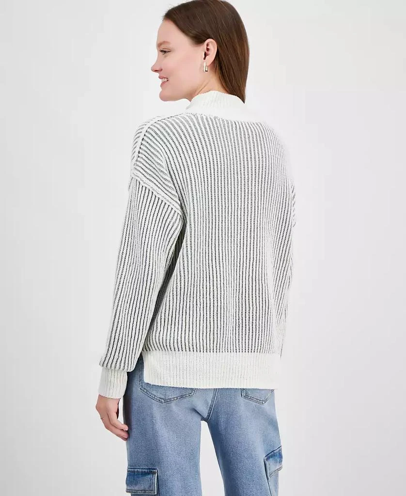 Ultra Flirt Juniors' Chenille Half-Zip Sweater 2