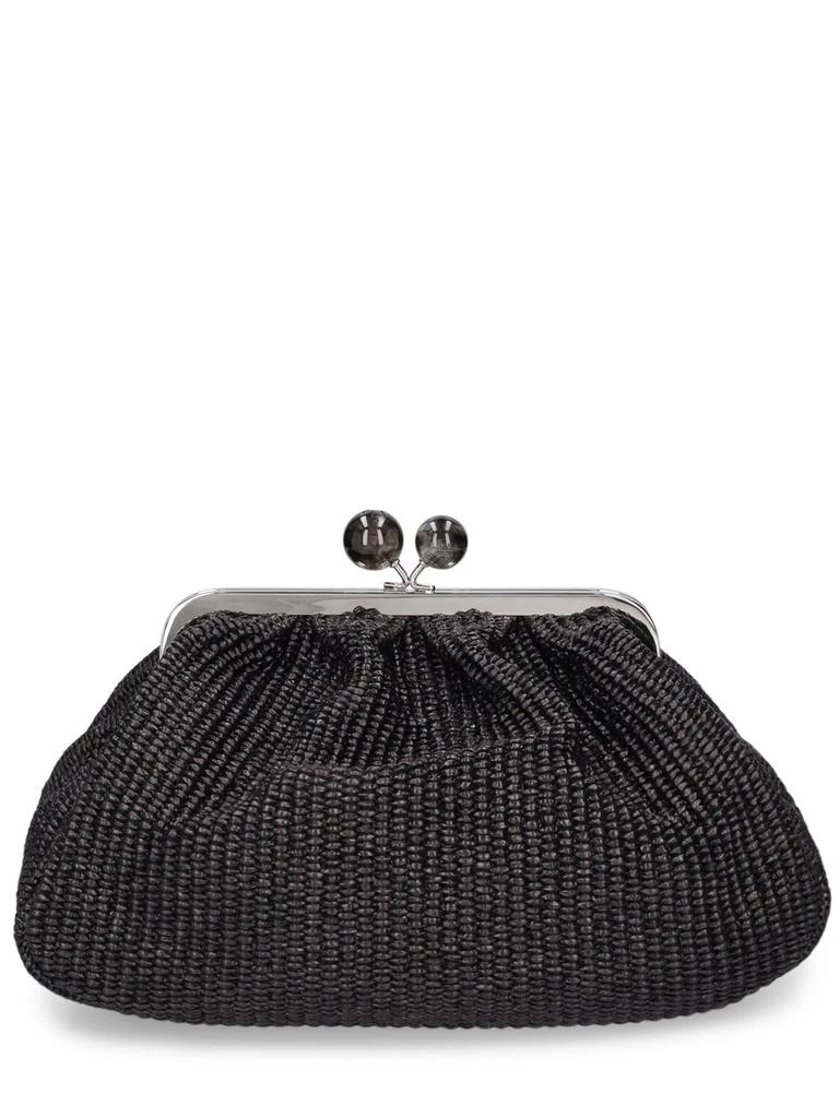 WEEKEND MAX MARA Fortuna Raffia Effect Clutch 1