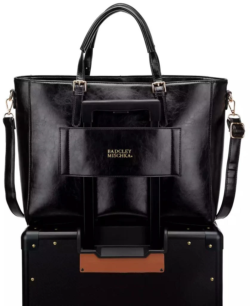 Badgley Mischka Julia Faux Leather Tote 9
