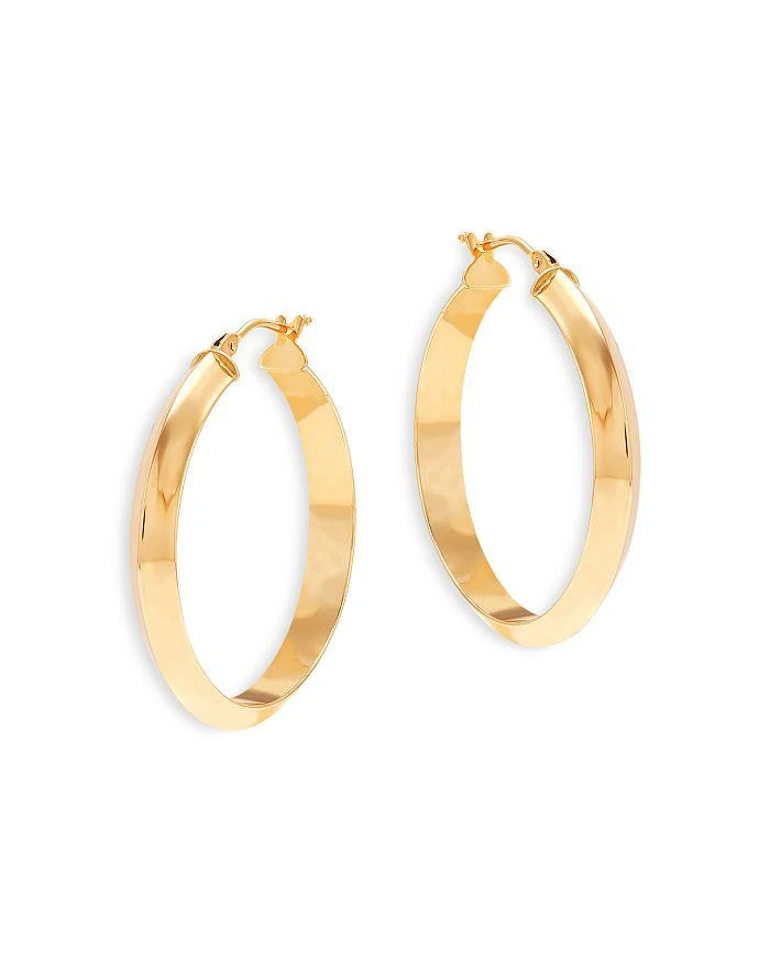 Bloomingdale's 14K Yellow Gold Tube Hoop Earrings 2