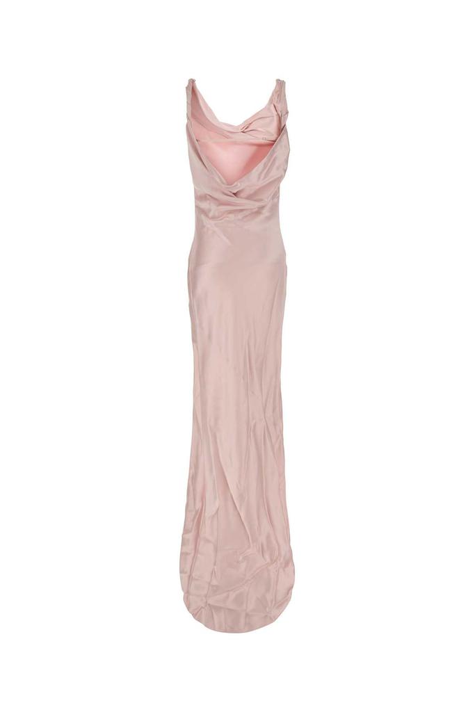 CAMILLA AND MARC Pastel Pink Satin Artemis Long Dress