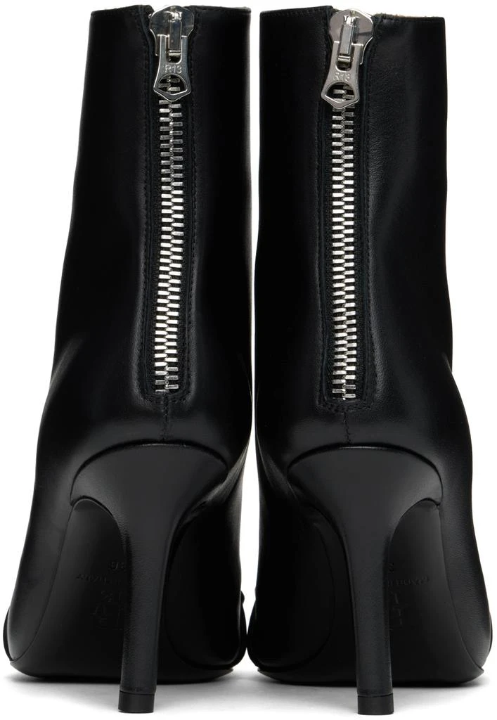 R13 Black Sid Heeled Harness Boots 2