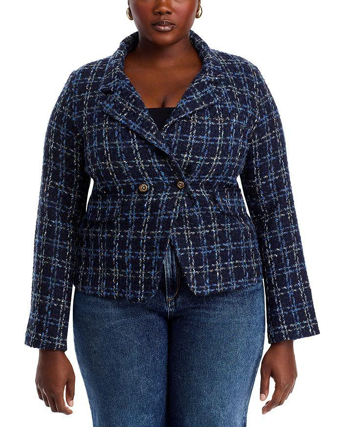 AQUA Tweed Blazer - Exclusive 16