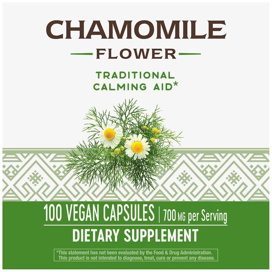 Nature's Way Chamomile Flower Capsules 3