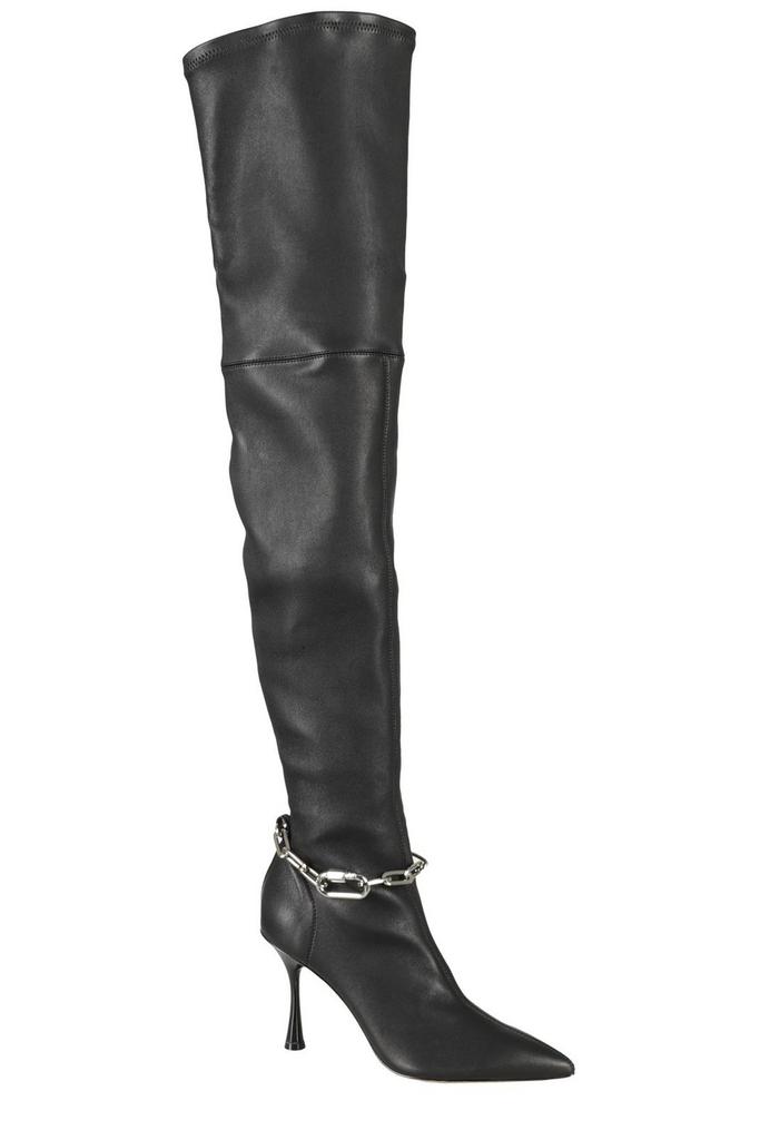 Studio Amelia Studio Amelia Razor Chain-Link Thigh Boots
