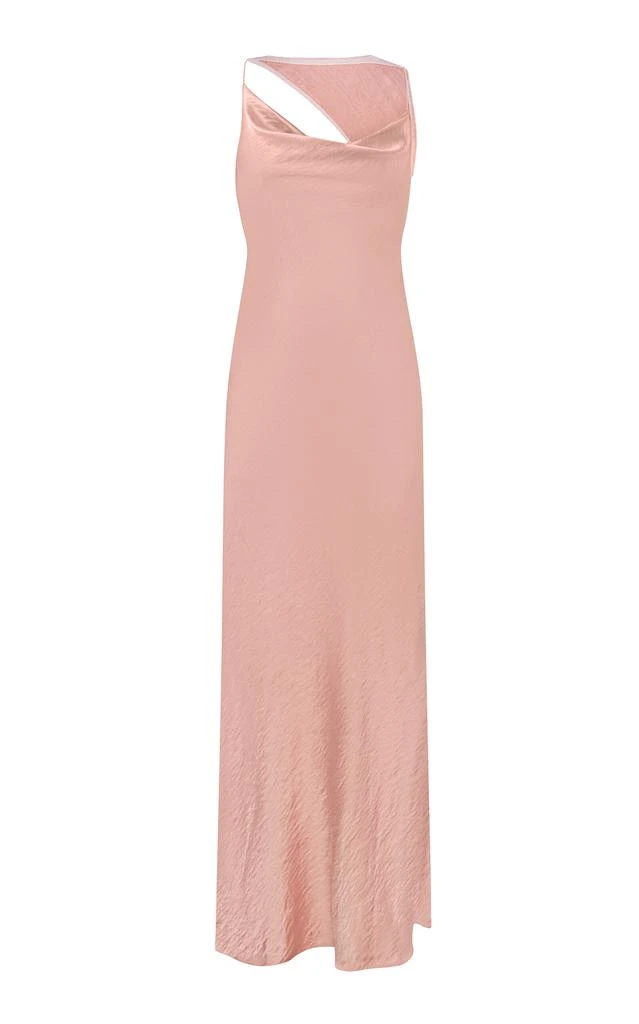 open lace back dress Tulip Dress XL / Pink main image 0