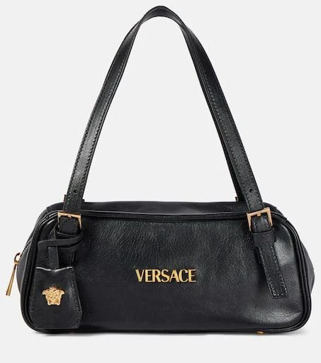 Versace Tag Bowling Medium leather shoulder bag 1