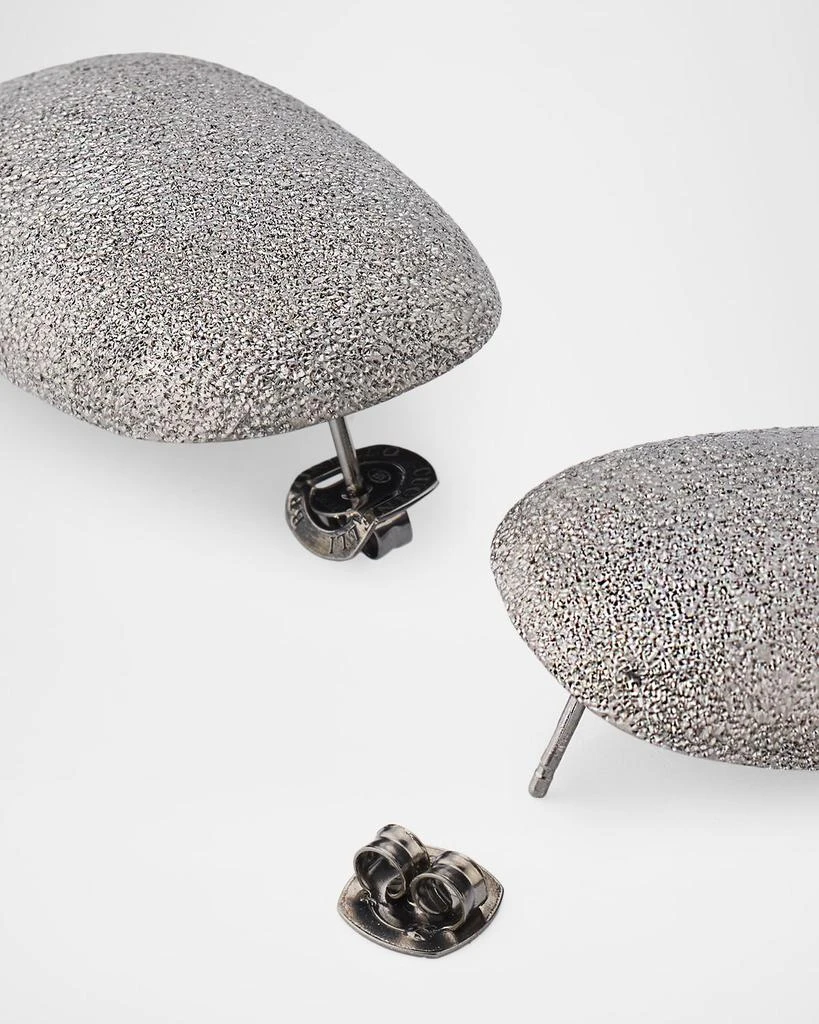 Brunello Cucinelli Sterling Silver Shimmer Earrings 4