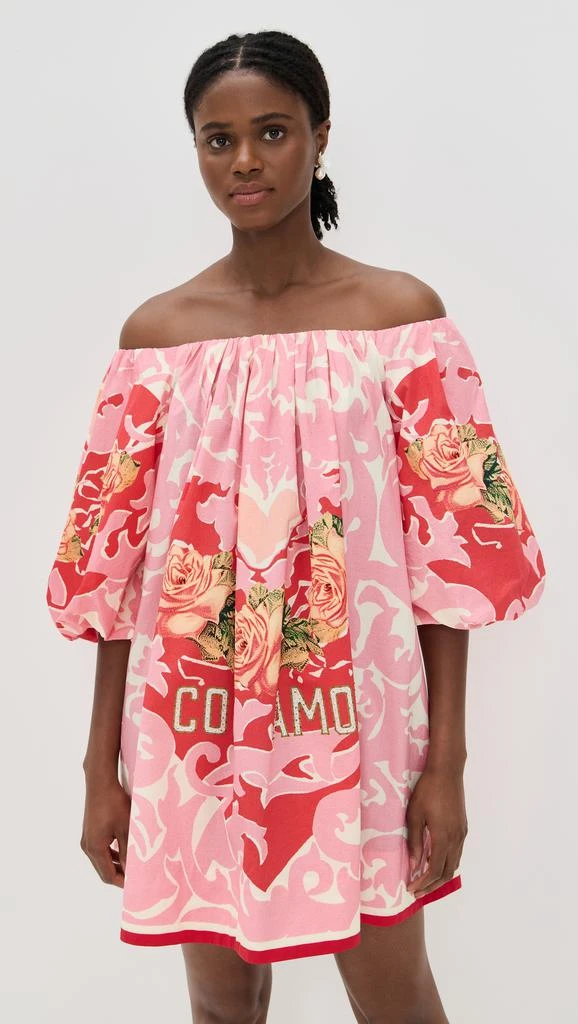 Camilla Off Shoulder Puff Dress 6