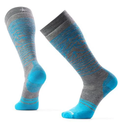 SmartWool Smartwool Mens Snowboard Full Cushion Iguchi Pattern Over The Calf Socks