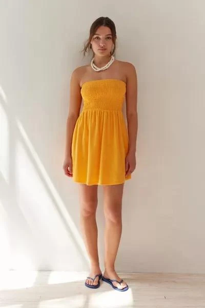 Urban Renewal Urban Renewal Remnants Terry Tube Mini Dress 4