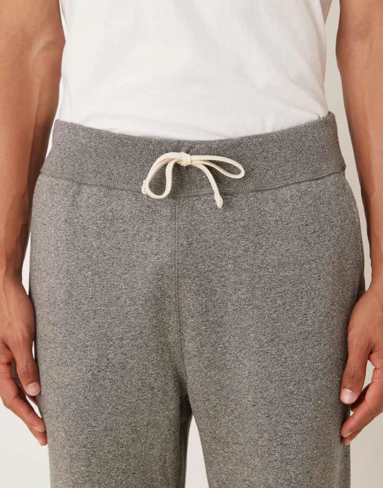 Ralph Lauren Polo Ralph Lauren icon logo fleece joggers in dark grey marl 5