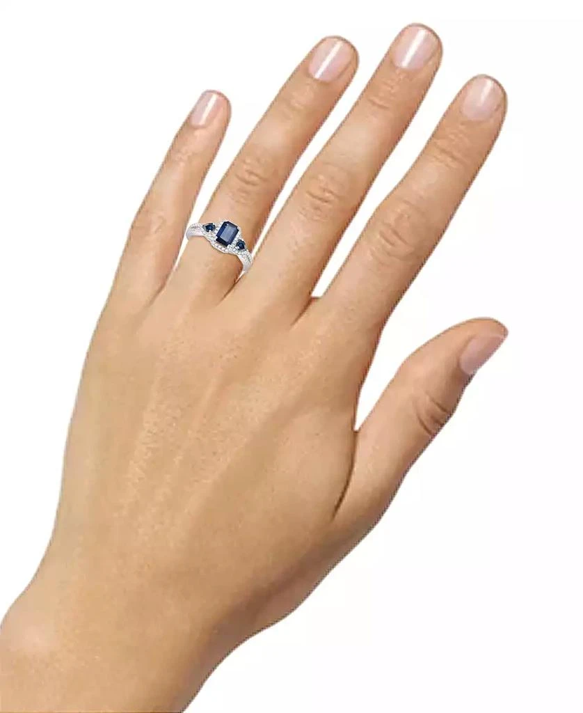 Macy's Emerald (1-1/3 ct. t.w.) & Diamond Ring (1/3 ct. t.w.) in 14k Gold (Also in Ruby & Sapphire) 2