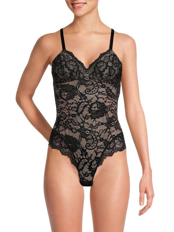 pinsy Lace Bodysuit Shapewear 1
