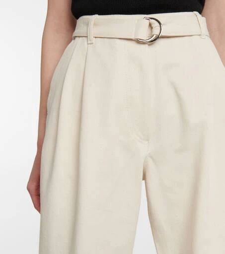 Peter Do Belted high-rise wide-leg jeans 4