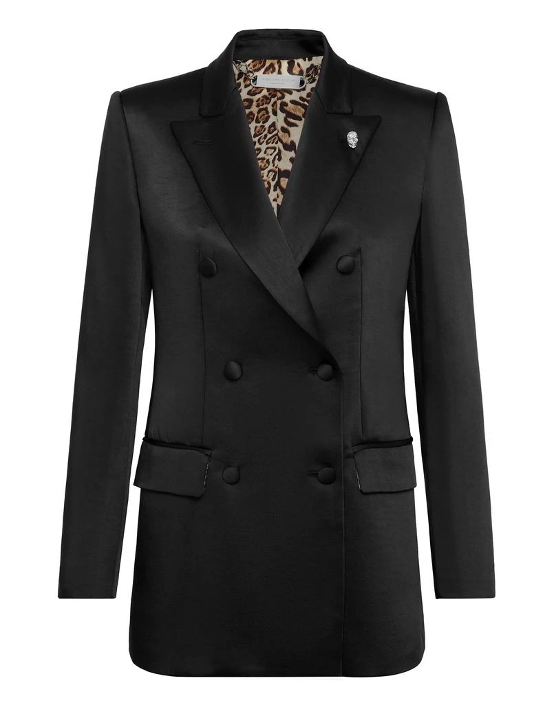 Philipp Plein Satin Dandy Blazer 7