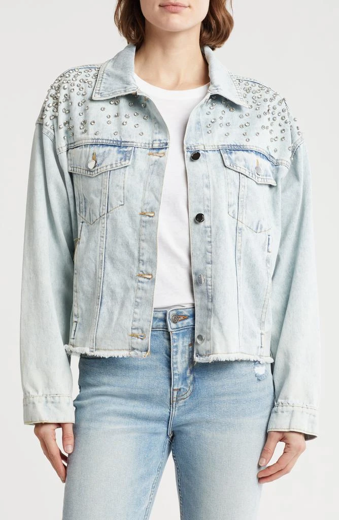 VIGOSS Front Bling Denim Jacket 1