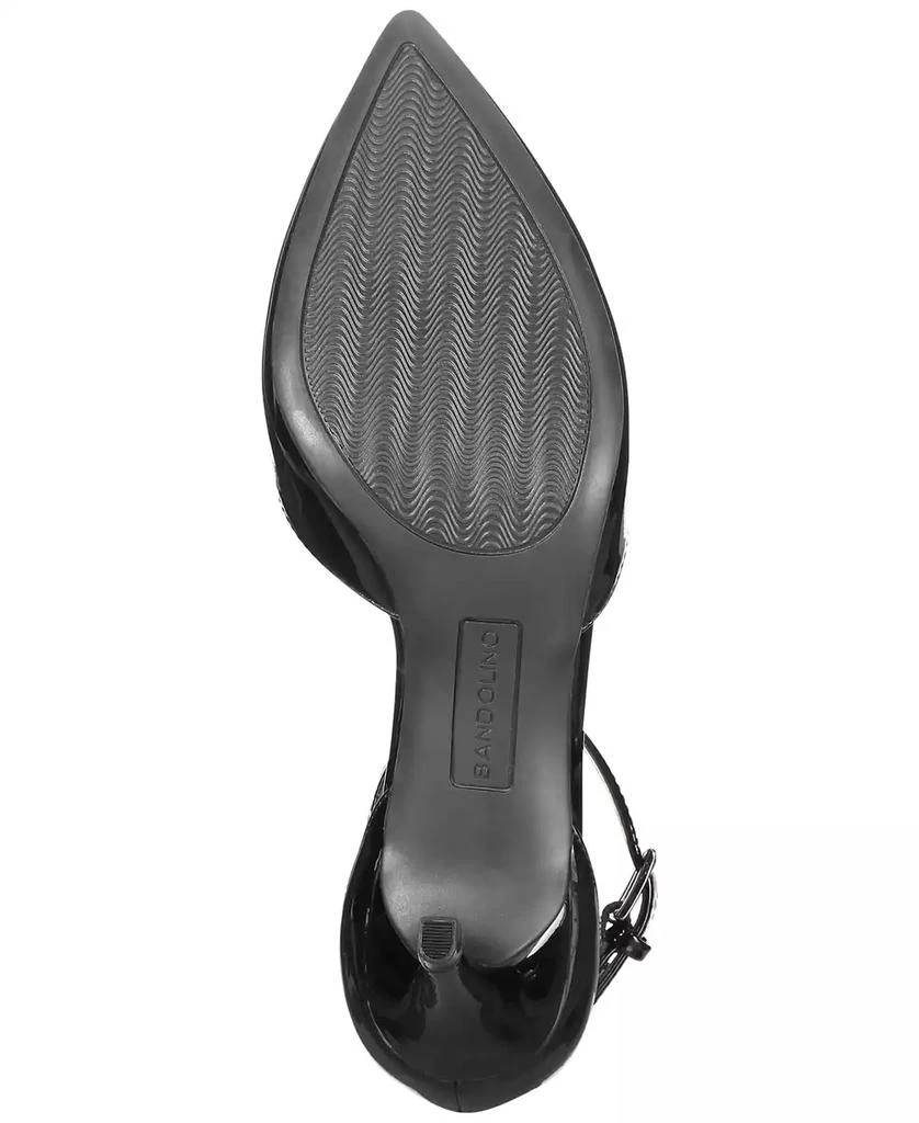 Bandolino Women's Ginata D'Orsay Ankle Strap Pointed Toe Pumps 5