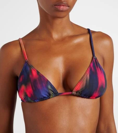 ERES Spatiale printed bikini top 4