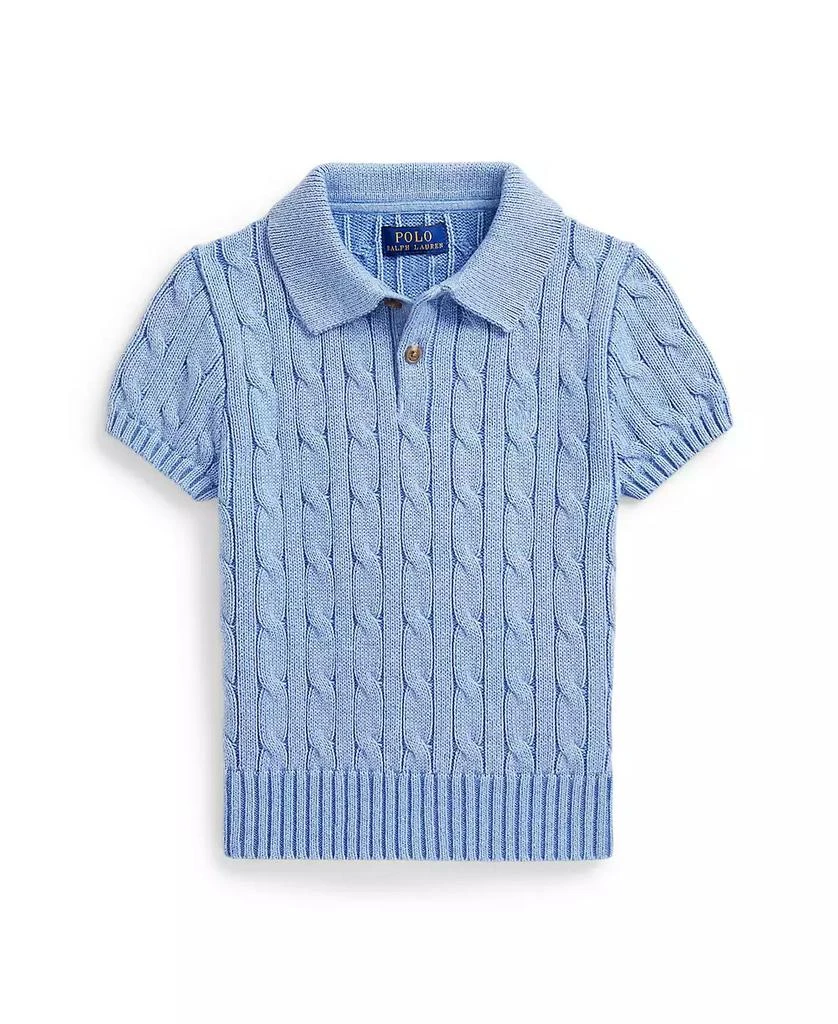Ralph Lauren Boys
2-7 Cable-Knit Cotton Polo Sweater