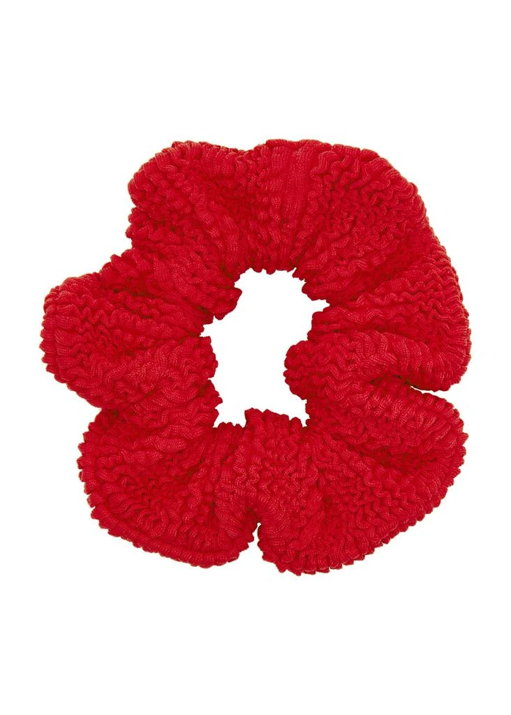 HUNZA G Seersucker scrunchie 1