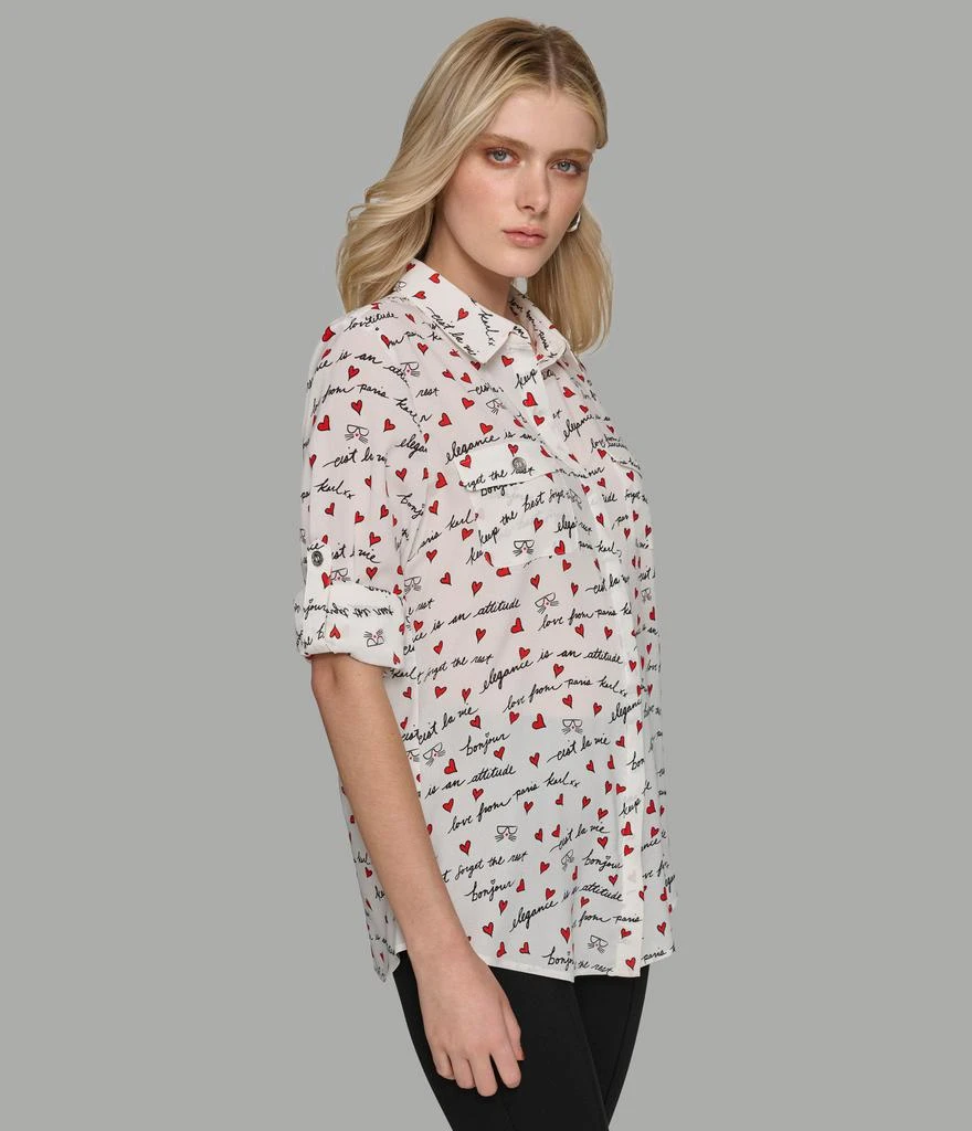 Karl Lagerfeld Paris SUMMER PARIS SCENE WHIMSY BLOUSE 1