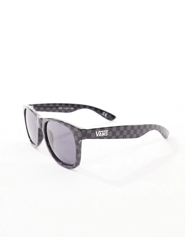 Vans Vans spicoli checkerboard shades in black and dark grey 2