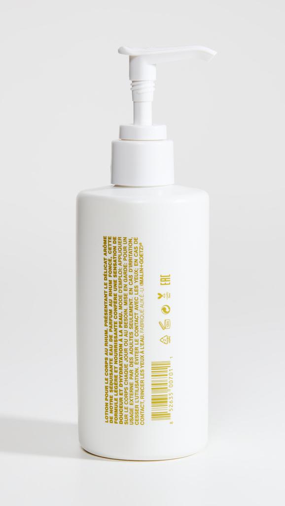 Malin + Goetz Rum body lotion, 8.5oz.