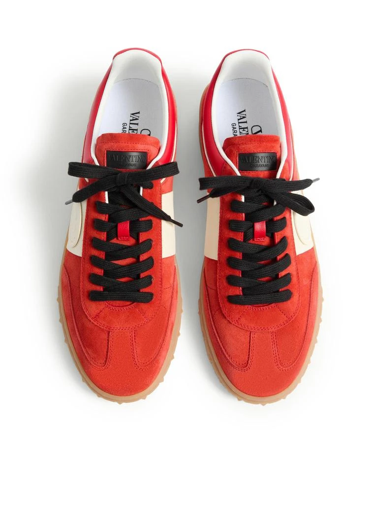 Valentino Garavani UPVILLAGE LOW TOP SNEAKER IN SPLIT LEATHER AND CALFSKIN NAPPA LEATHER 4