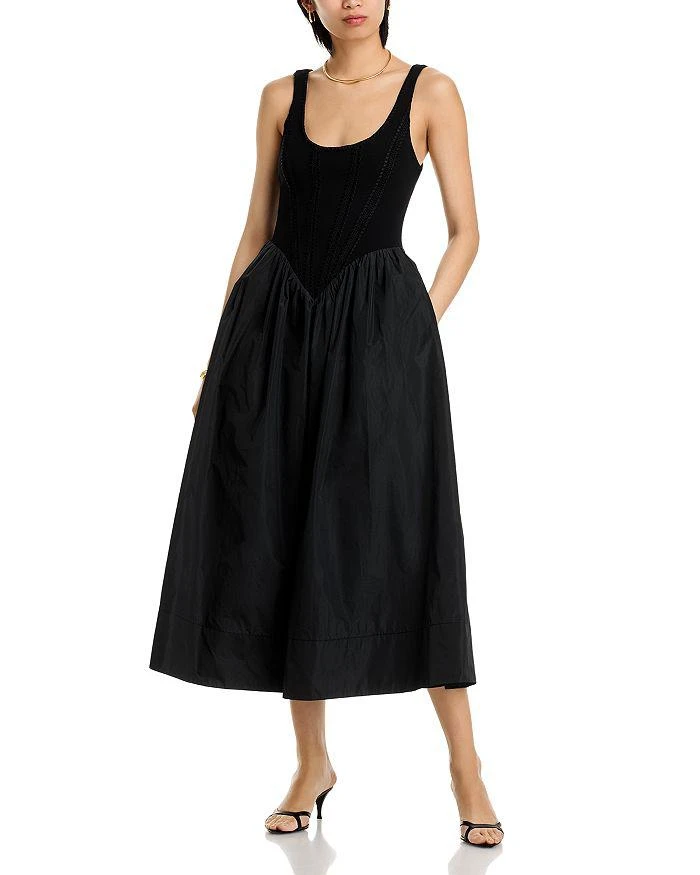 Shop Denim Square-Neck Midi Dress in Benton Wash on Sale at BeyondStyle   Get 73% Off Denim Square-Neck Midi Dress in Benton Wash with Limited-Time  Flash Deals, Exclusive Discounts, and Special Offers.