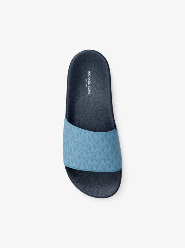 Michael Kors Dawson Signature Logo Slide Sandal 5