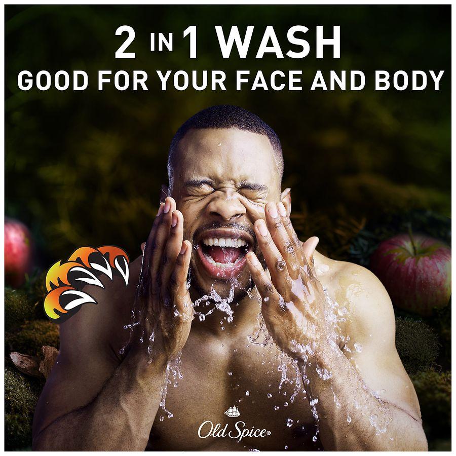 Old Spice Cleansing Body Wash for Men, 24/7 Shower Clean with Lasting Scent Crisp Orchard