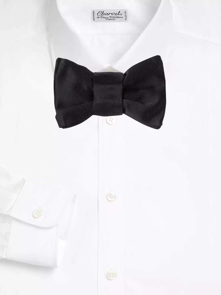 Charvet Silk Satin Bow Tie 2