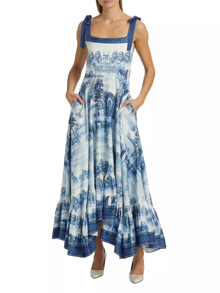 Alice + Olivia Rosalee Bustier Maxi Dress 3