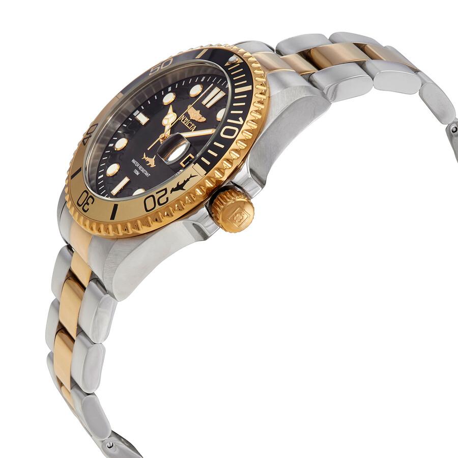 Invicta Invicta Pro Diver Quartz Black Dial Two-tone Men's Watch 30944