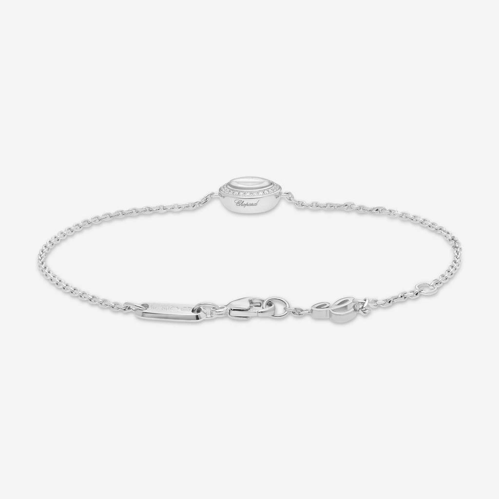 Chopard Chopard Happy Curves 18K White Gold Diamond Chain Bracelet 859562-1002 3