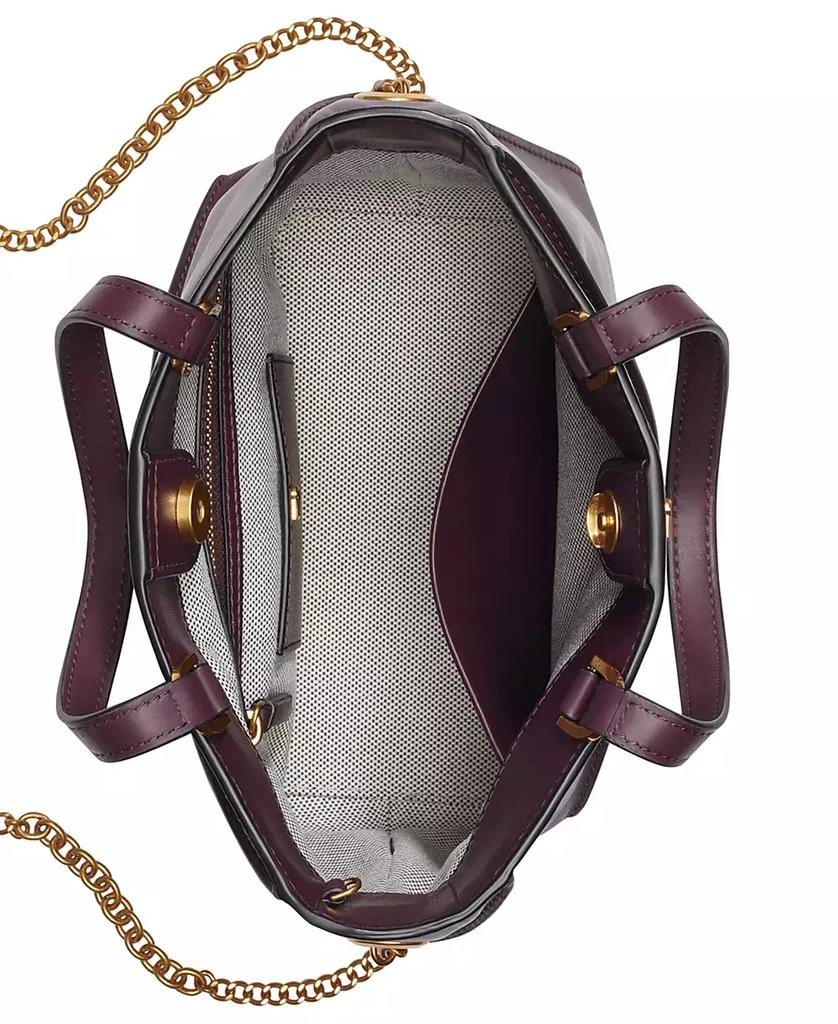 Donna Karan Setauket Leather & Suede Convertible Crossbody with Chain Strap 5