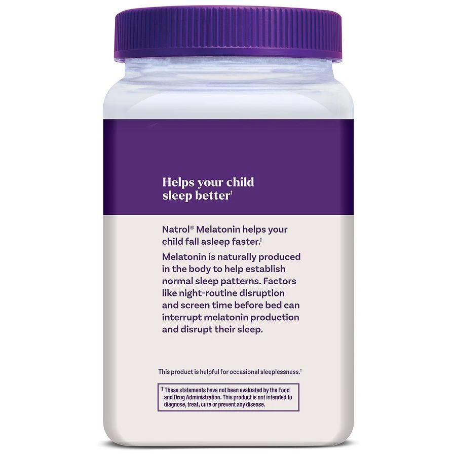 Natrol 1mg Melatonin Gummies Raspberry 2