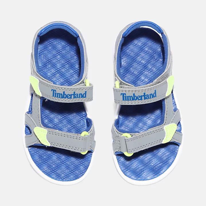 Timberland Perkins Row Strappy Sandal for Toddler in Grey
