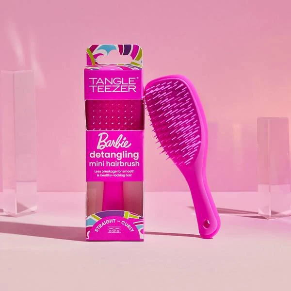 Tangle Teezer Tangle Teezer The Ultimate Detangler Mini Brush - Pink Barbie™ 5