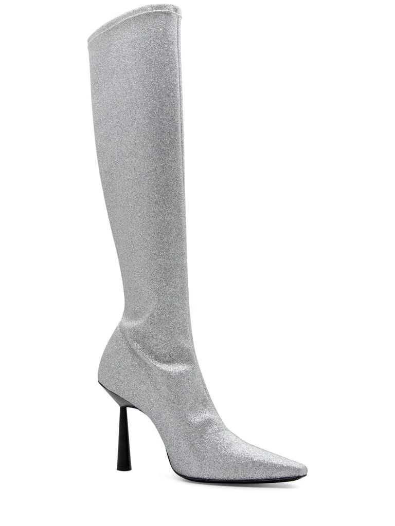 GIA BORGHINI 100mm Rosie 8 Glittered Boots 2