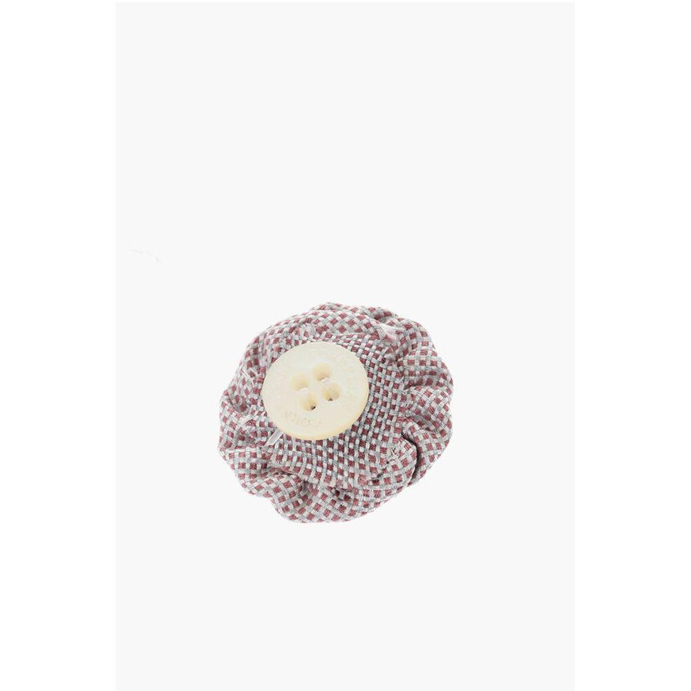 Corneliani Corneliani Embroidered Silk Lapel Brooch