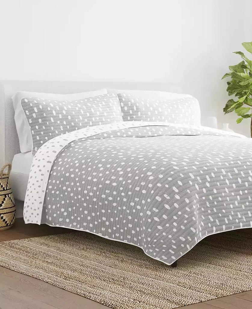 IENJOY HOME Painted Dots Reversible 2-Pc. Quilt Set 7
