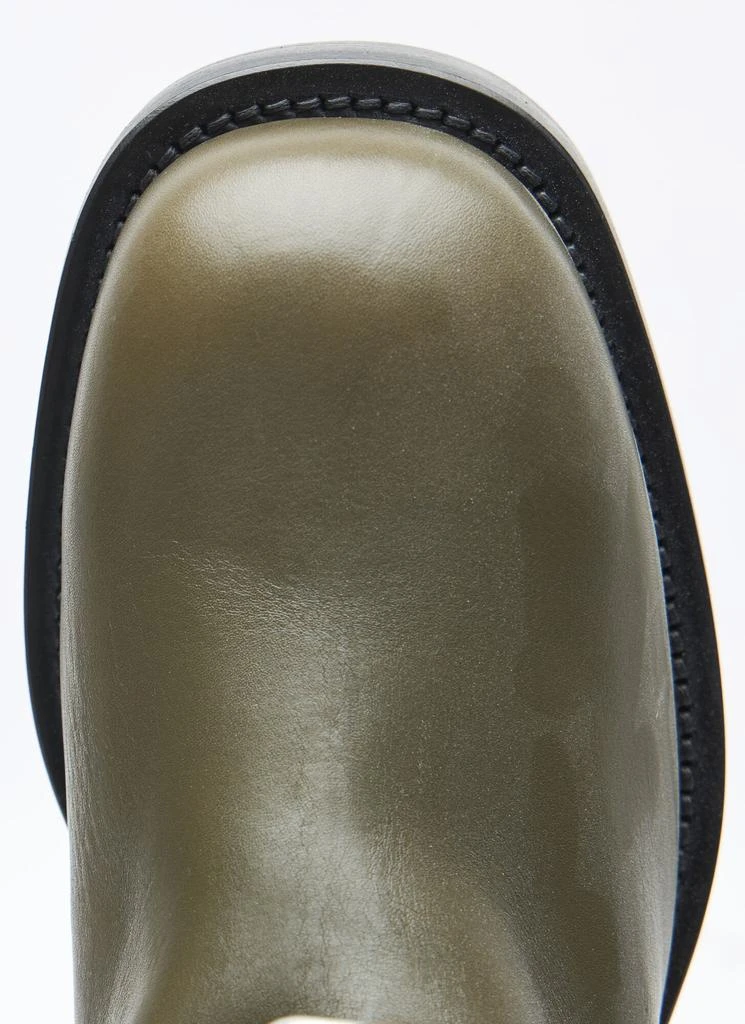 Burberry Leather Saddle High Boots 7