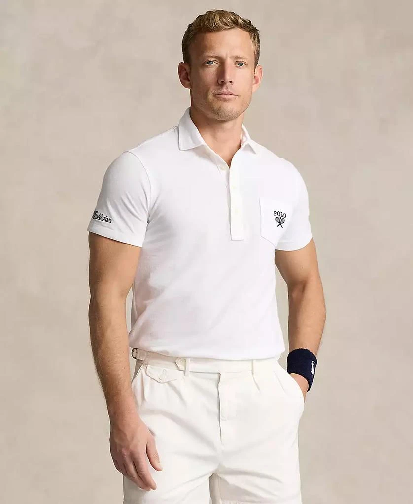 Ralph Lauren Men's Wimbledon 2024 Cotton Mesh Polo Shirt 1