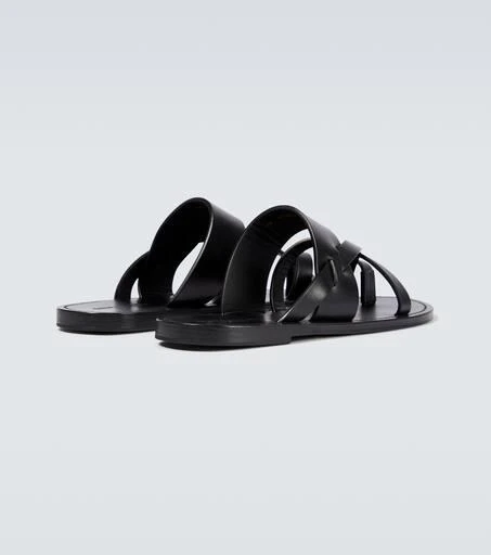 Yves Saint Laurent Culver leather sandals 6