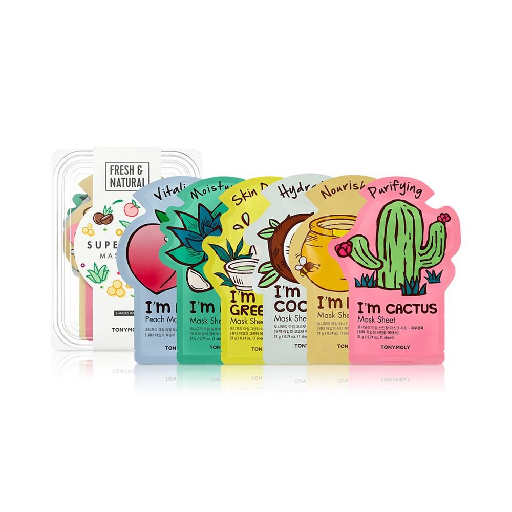 TONYMOLY 6-Pc. Super Food Mask Bowl Set