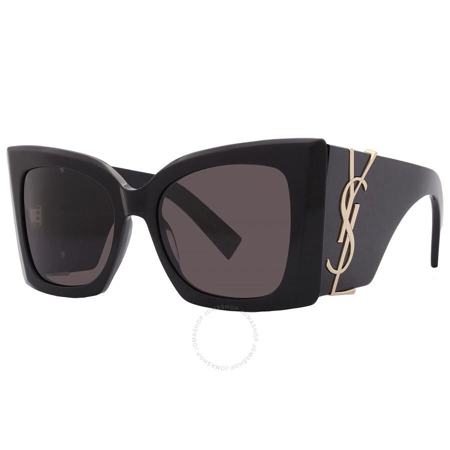 Yves Saint Laurent Dark Grey Butterfly Ladies Sunglasses SL M119 BLAZE 001 54 3