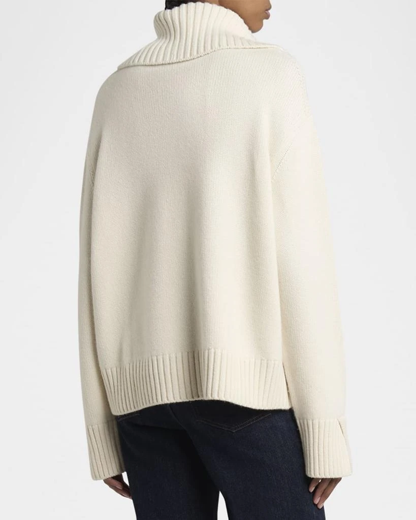 Loro Piana Parksville Cashmere Quarter-Zip Sweater 3