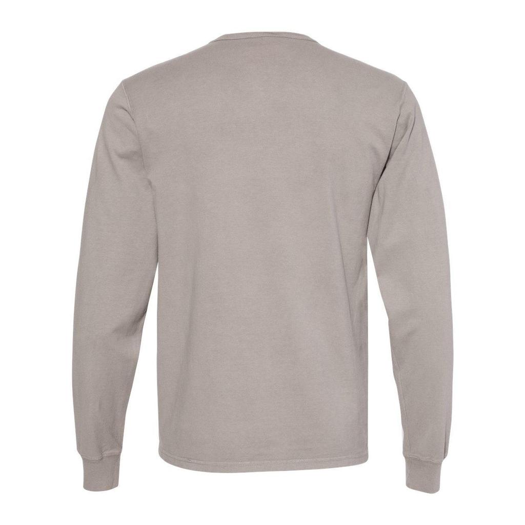 CHAMPION Garment-Dyed Long Sleeve T-Shirt